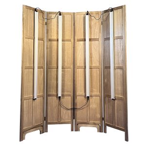 Premium Lighting for Hydroponic Garden with Brown Lighting Screen
