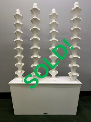 Four-Tower Hydroponic Tower – Indoor Grow Tower - 128 Plants (Used)