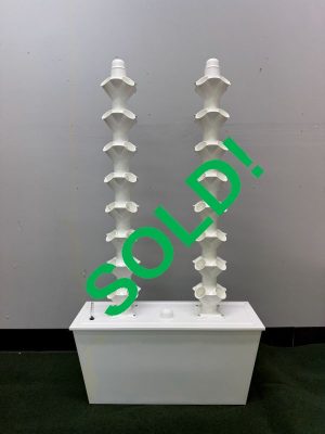 Two-Tower Hydroponic Tower – Indoor Grow Tower - 64 Plants (Used)